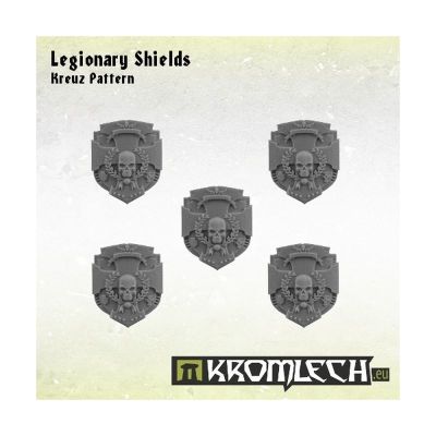 Legionary Kreuz Pattern Shields Kromlech unbemalt