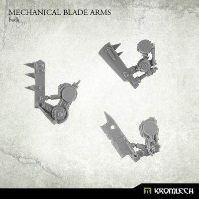 Mechanical Blade Arms Kromlech unbemalt R&uuml;ckansicht