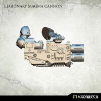Legionary Magma Cannon Kromlech unbemalt Rendervorschau Seitenansicht