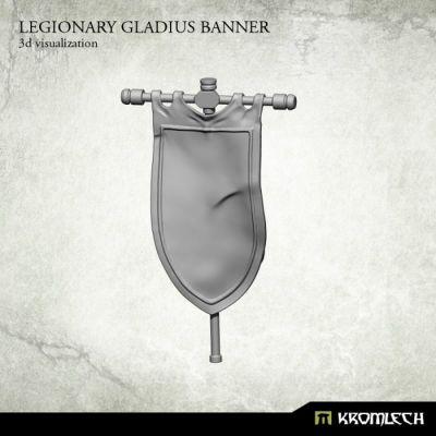 Legionary Gladius Banner Kromlech unbemalt Rendervorschau...
