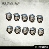 Legionary Heads: Conqueror Pattern Kromlech unbemalt Rendervorschau Seitenansicht