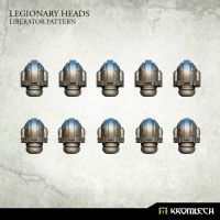Legionary Heads: Liberator Pattern Kromlech unbemalt Rendervorschau R&uuml;ckansicht