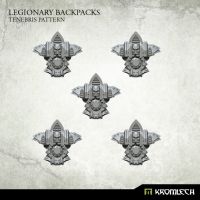 Legionary Backpacks: Tenebris Pattern Kromlech unbemalt Rendervorschau Frontansicht