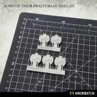 Sons of Thor Praetorian Shields Kromlech unbemalt Frontansicht Setinhalt