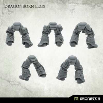 Dragonborn Legs Kromlech unbemalt R&uuml;ckansicht