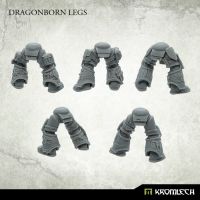 Dragonborn Legs Kromlech unbemalt R&uuml;ckansicht