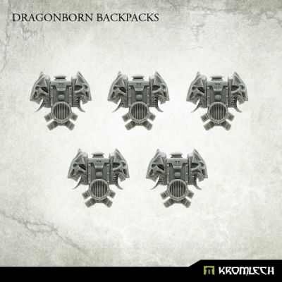 Dragonborn Backpacks Kromlech unbemalt Frontansicht