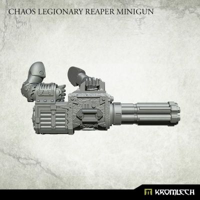 Chaos Legionary Reaper Minigun Kromlech unbemalt...