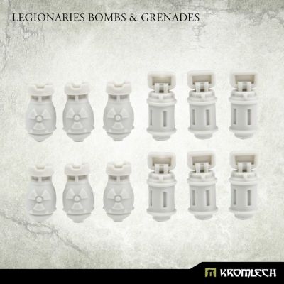 Legionaries Bombs & Grenades Kromlech unbemalt Setinhalt