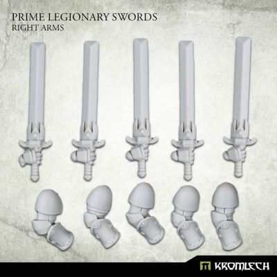 Prime Legionaries CCW Arms: Swords [right] Kromlech unbemalt Setinhalt