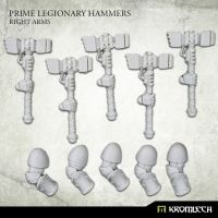 Prime Legionaries CCW Arms: Hammers [right] Kromlech unbemalt Setinhalt