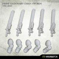 Prime Legionaries CCW Arms: Chain Swords [left] Kromlech unbemalt Setinhalt