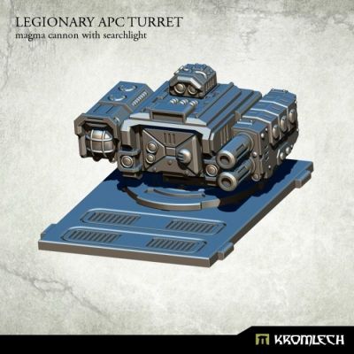 Legionary APC turret: Magma Cannon with Searchlight