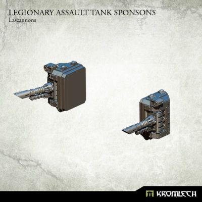 Legionary Assault Tank Sponsons: Lascannons