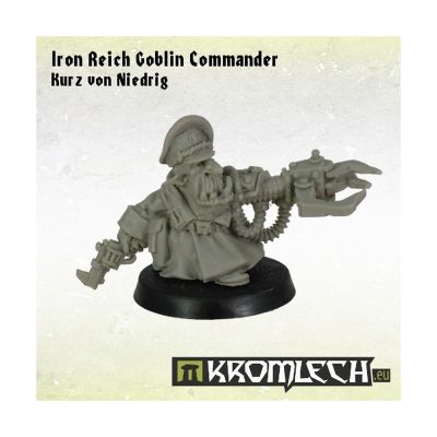 Iron Reich Goblin Commander Kurz von Niedrig