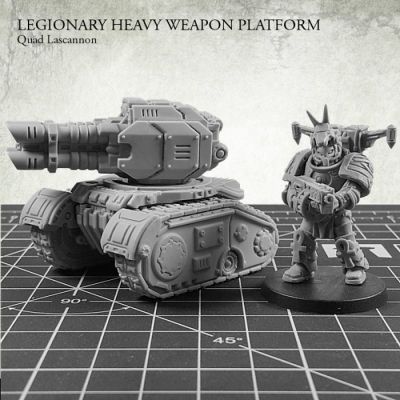 Legionary Heavy Weapon Platform: Quad Lascannon