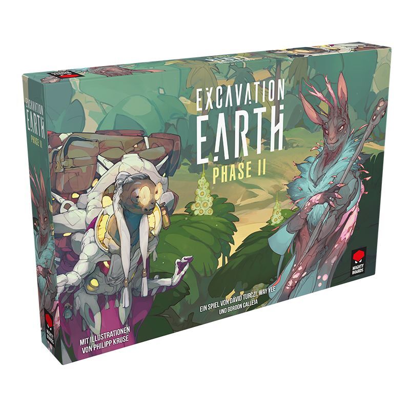 Excavation Earth Phase II Erweiterung deutsch cover vorderseite verpackung