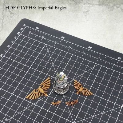 HDF Glyphs: Imperial Eagles