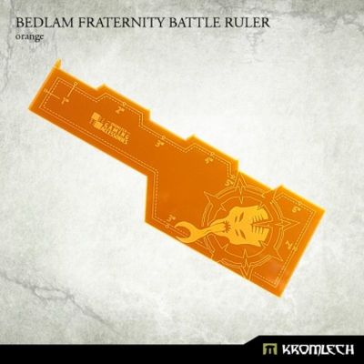 Bedlam Fraternity Battle Ruler [orange]