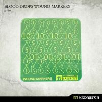 Blood Drops Wound Markers [green]