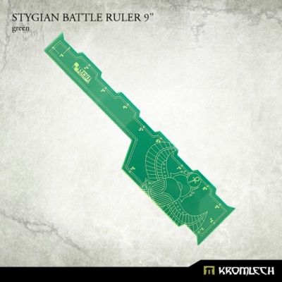 Stygian Battle Ruler 9” [green]