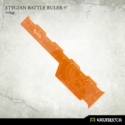 Stygian Battle Ruler 9” [orange]