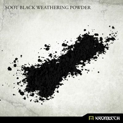 Soot Black Weathering Powder