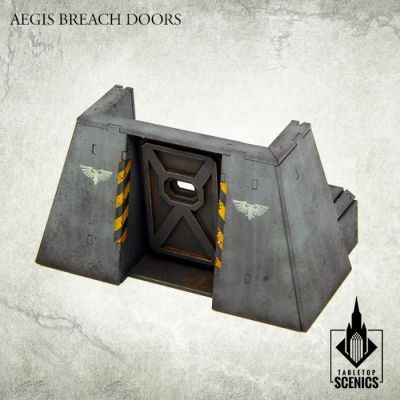 Imperial Planetary Outpost Aegis Breach Doors