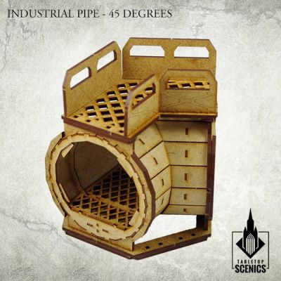 Industrial Pipe - 45 degrees
