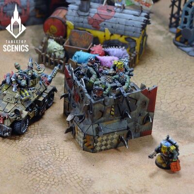 Skargruk Line &ndash; Wall 90 degrees
