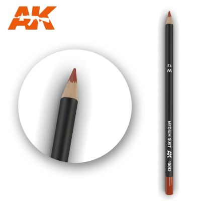 Watercolor Pencil Medium Rust (box - 5 Units)
