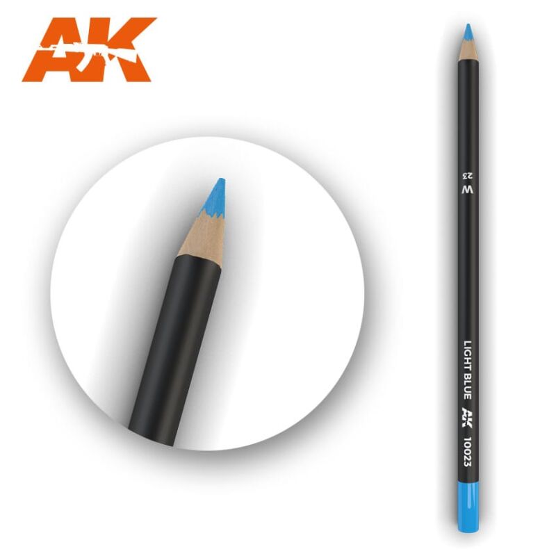 Watercolor Pencil Light Blue (box - 5 Units)