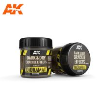 Dark &amp; Dry Crackle Effects - 100ml (acrylic)