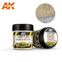 Light &amp; Dry Crackle Effects - 100ml (acrylic)