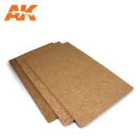 Cork Sheets - Fine Grained - 200 X 300 X 1mm (2 Sheets)