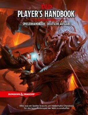 D&D Players Handbook, Spielerhandbuch, deutsch