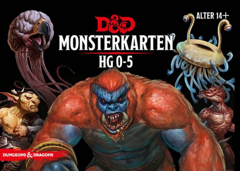 D&D Monsterkarten 0-5 (Deutsch)