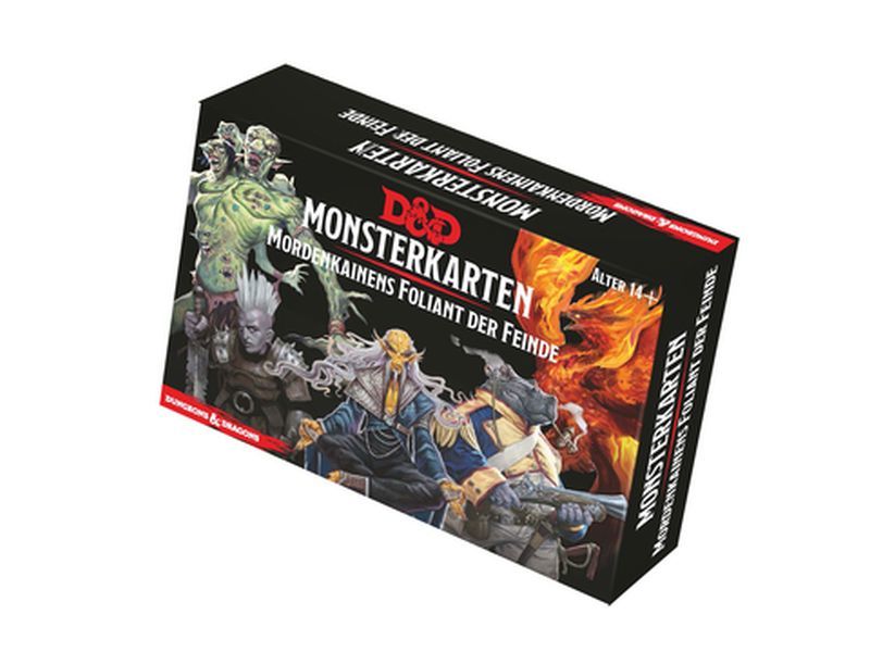 D&D Monsterkarten - Mordenkainens Foliant der Feinde, deutsch