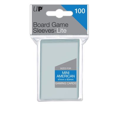 Ultra Pro - Board Game Sleeves 41mm x 63mm 100 Sleeves...