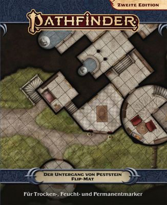 Pathfinder 2. Edition - FlipMat: Peststein, deutsch