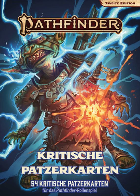 Pathfinder 2. Edition - Kritische Patzerkarten, deutsch