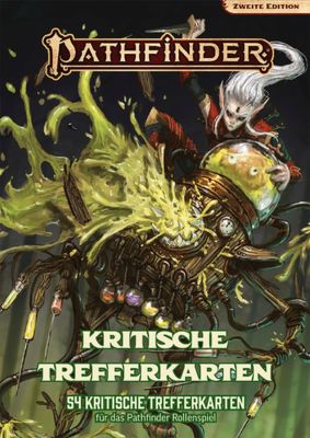 Pathfinder 2. Edition - Kritische Trefferkarten, deutsch