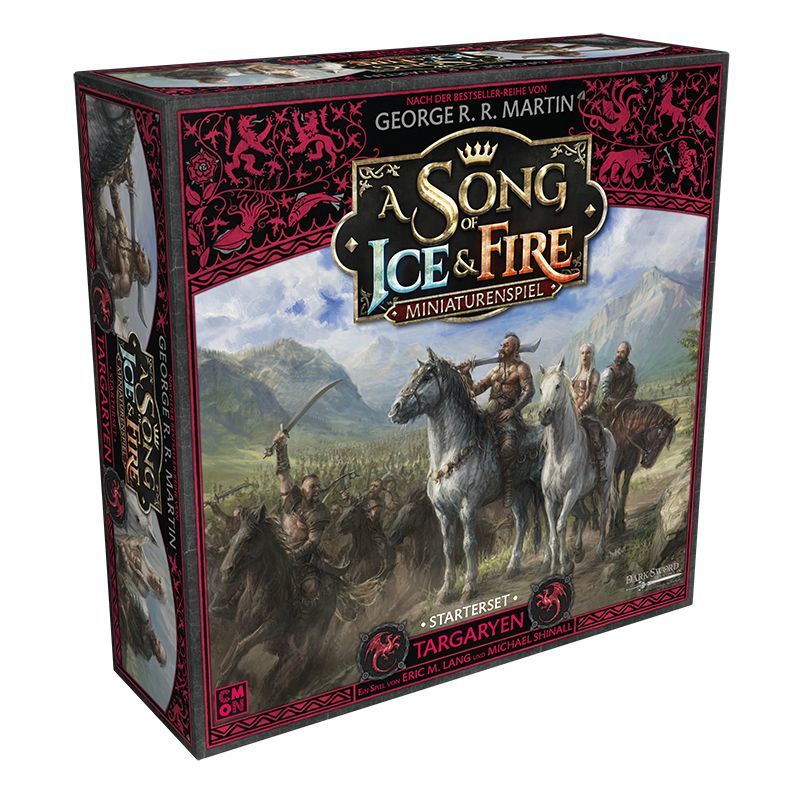 Targaryen Starterset A Song of Ice & Fire verpackung vorderseite