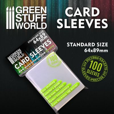 GSW Sleeves Standardgröße Transparent