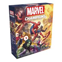 Marvel Champions: Das Kartenspiel - Grundspiel verpackung vorderseite
