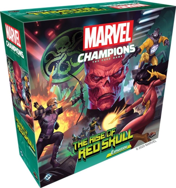Marvel Champions: Das Kartenspiel - The Rise of Red Skull - Erweiterung verpackung vorderseite