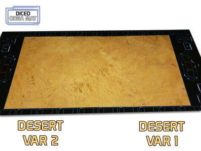 DICED Orga Mat Desert A - 4x4 version 1 und 2