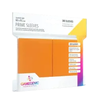 PRIME Sleeves Orange 66 x 91 mm Verpackung vorderansicht