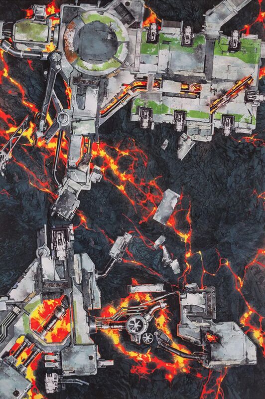 6x4 G-mat: Deathworld Forge