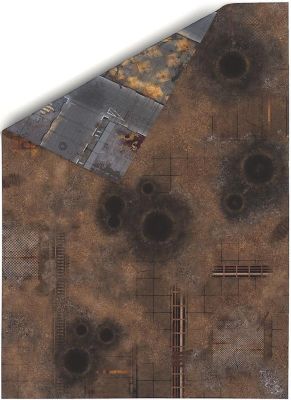 44"x60" Double Sided G-mat: Quarantine And Fallout Zone